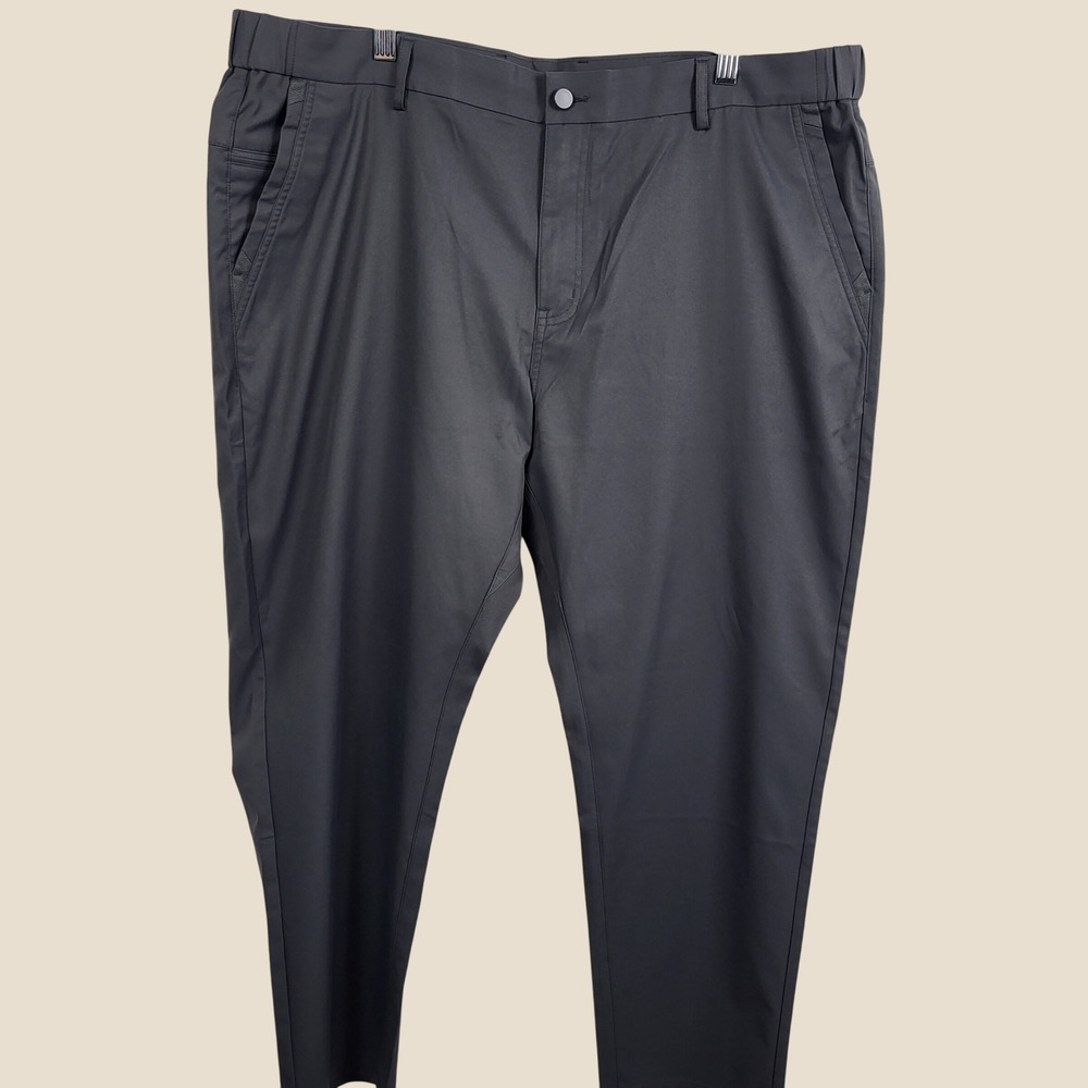 Jack Archer Jetsetter Pants Mens 40x28 Charcoal Performance Stretch Travel Golf